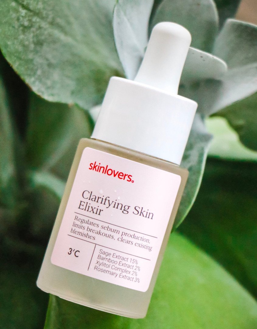 SKINLOVERS švarios odos serumas – bėrimų ir inkštirų mažinimui CLARIFYING SKIN ELIXIR, 15 ml
