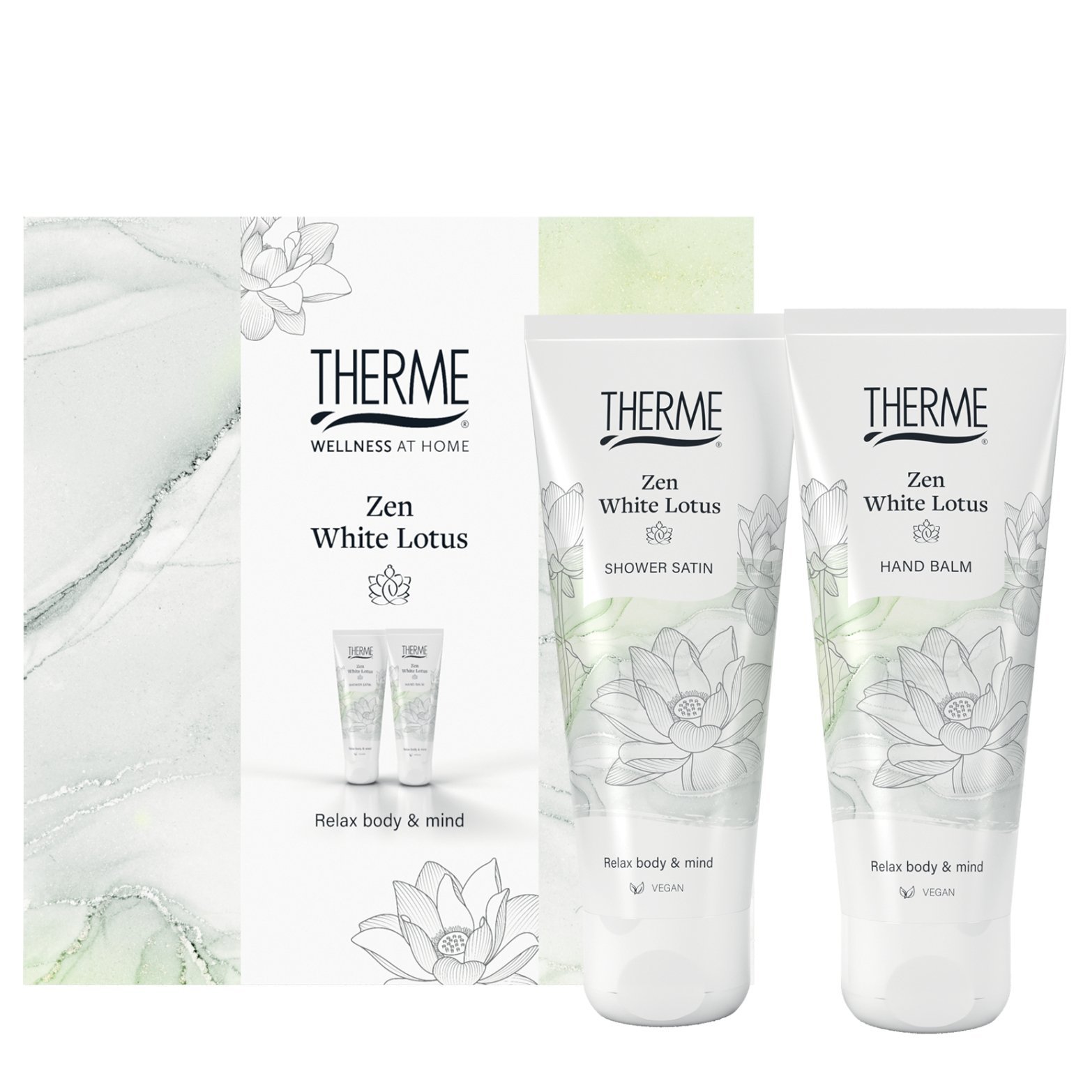 THERME Zen White Lotus šventinis rinkinys