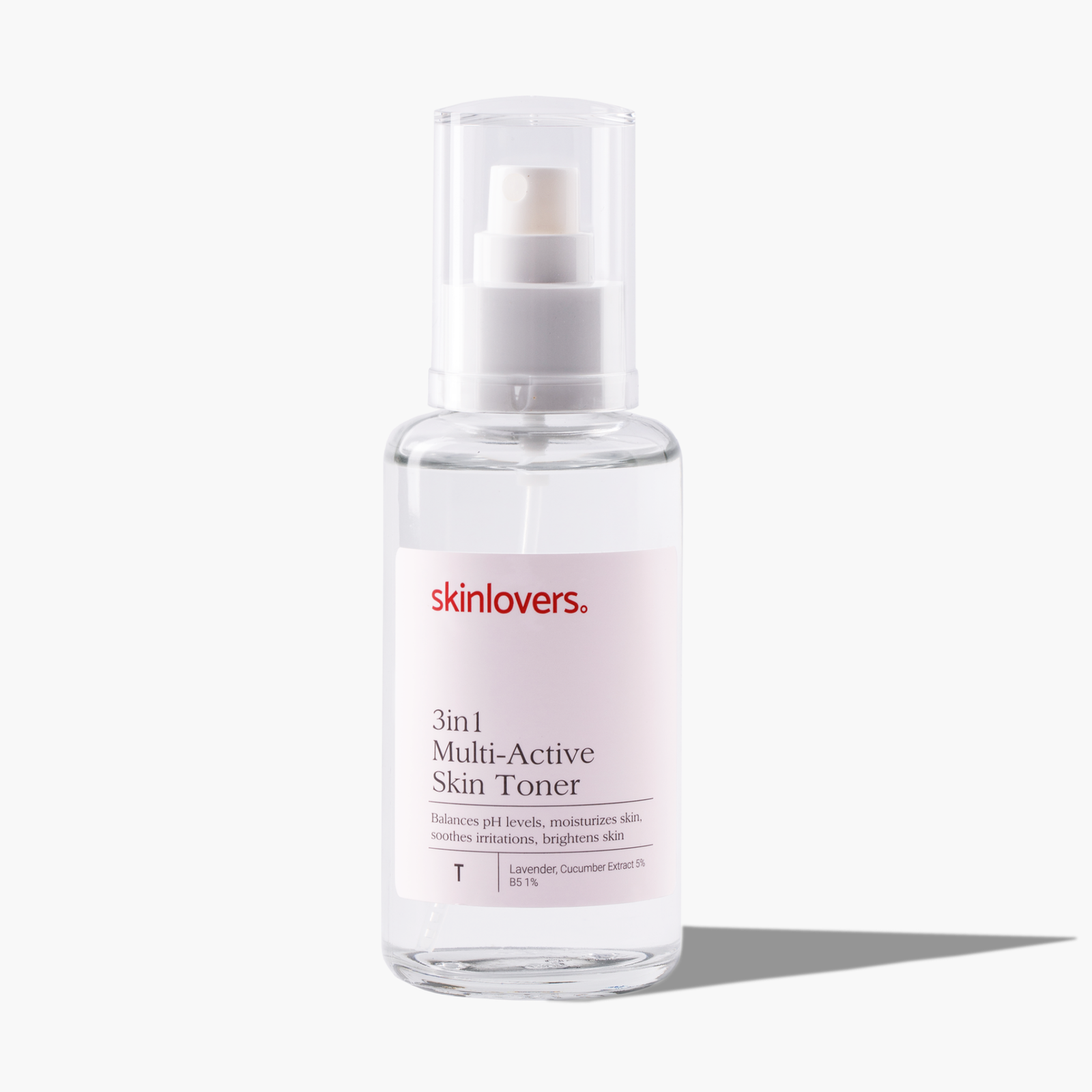 SKINLOVERS 3IN1 MULTI-ACTIVE SKIN TONER aktyviai drėkinantis veido odos tonikas su pantenoliu, 100ml